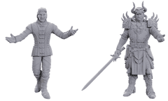D&D Unpainted Minis (Special Edition) Baldur's Gate 3 - Sarevok Anchev & Raphael